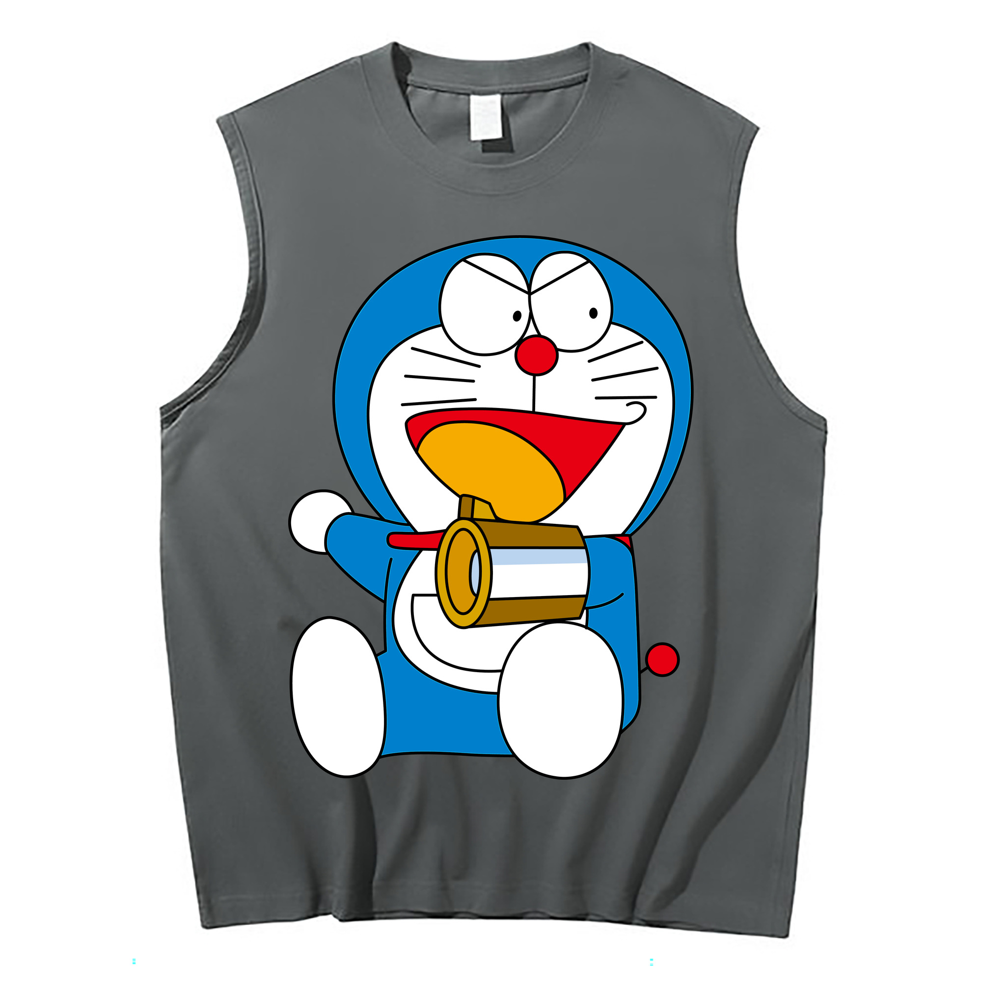 （画像用） ドラえもん Doraemon コットン100％タンクトップ（フロントプリント）